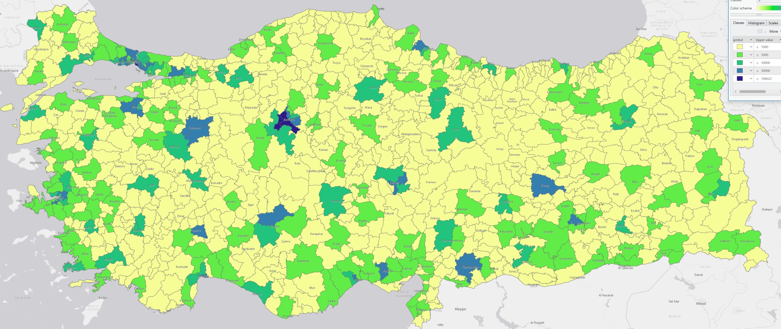 YÜKSEK LİSANS ve DOKTORA MEZUNLARININ SAYISI